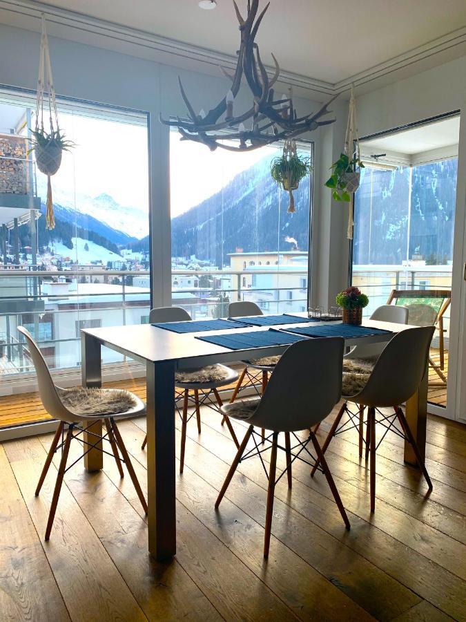 Apartment Bellania Davos Buitenkant foto