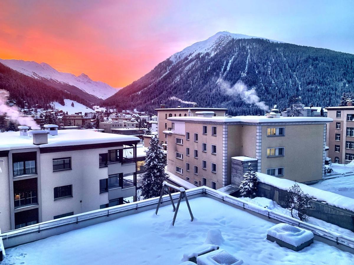 Apartment Bellania Davos Buitenkant foto